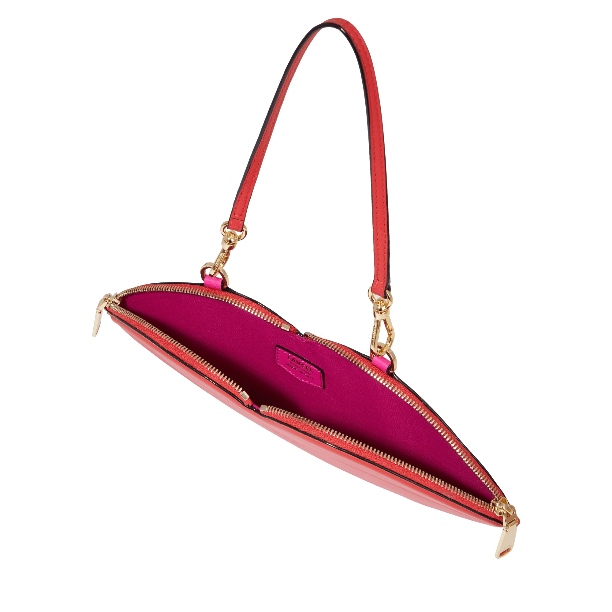 Sac pochette Origami de Lancel-Tomate