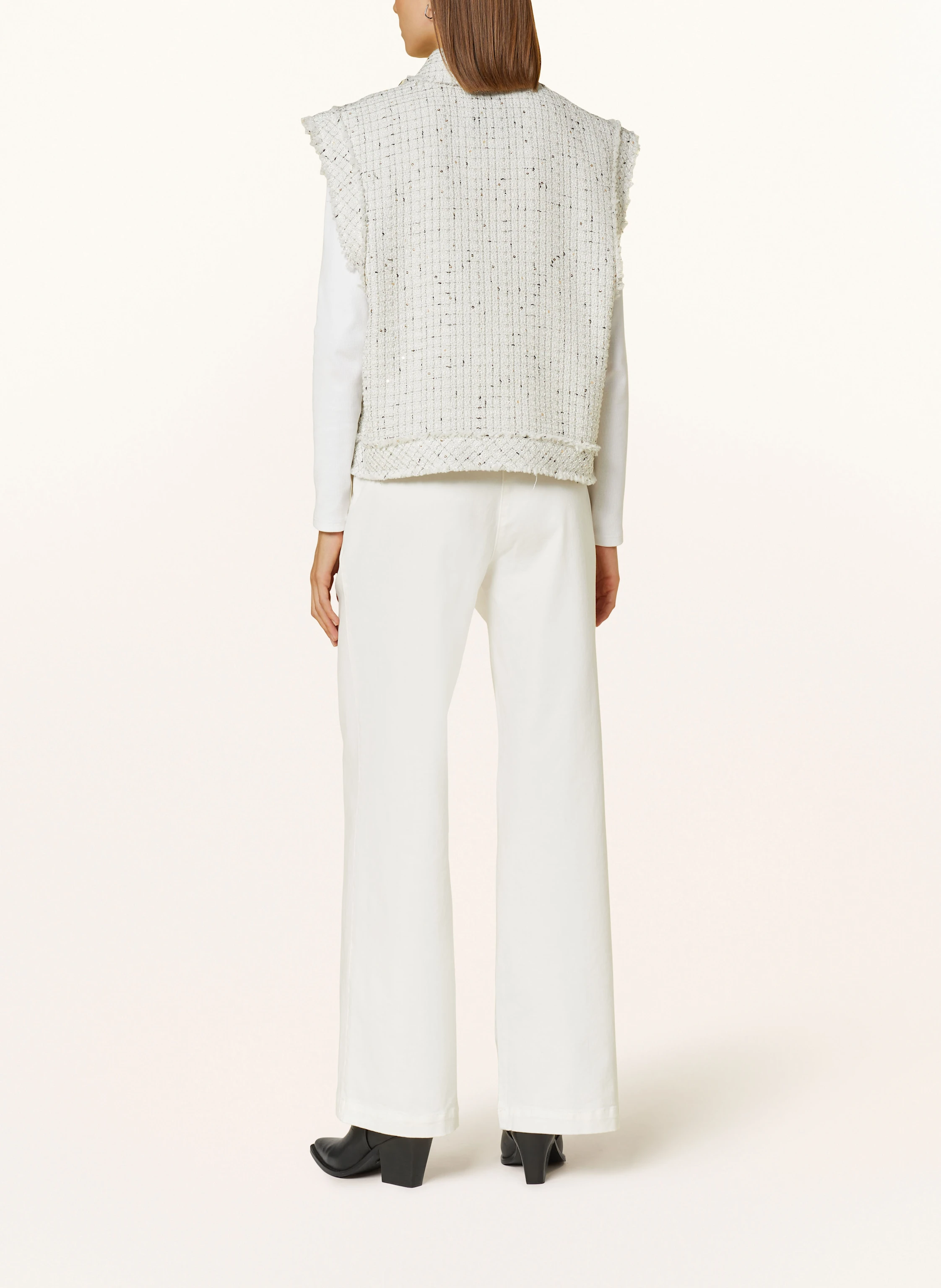 BEAUMONT Tweed-Weste ROBIN mit Pailletten