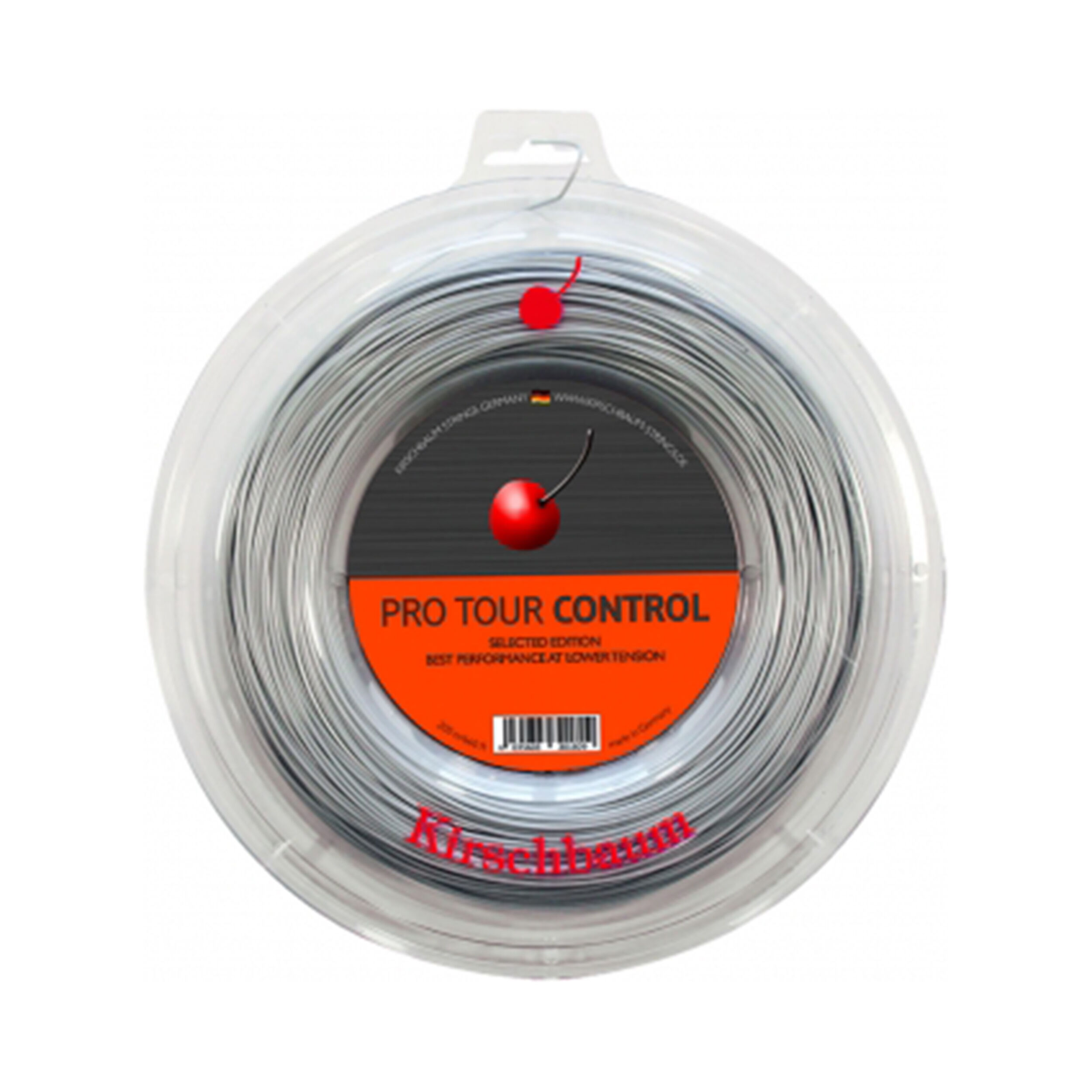 Kirschbaum Pro Tour Control Bobine Cordage 200m - Argent