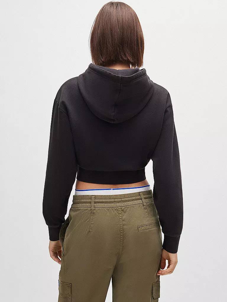 HUGO Sweatjacke DANETI schwarz