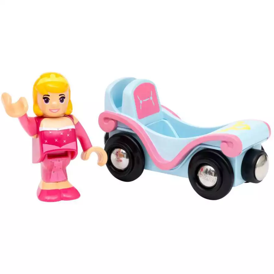 Brio BRIO  Princess Aurora mit Waggon bunt