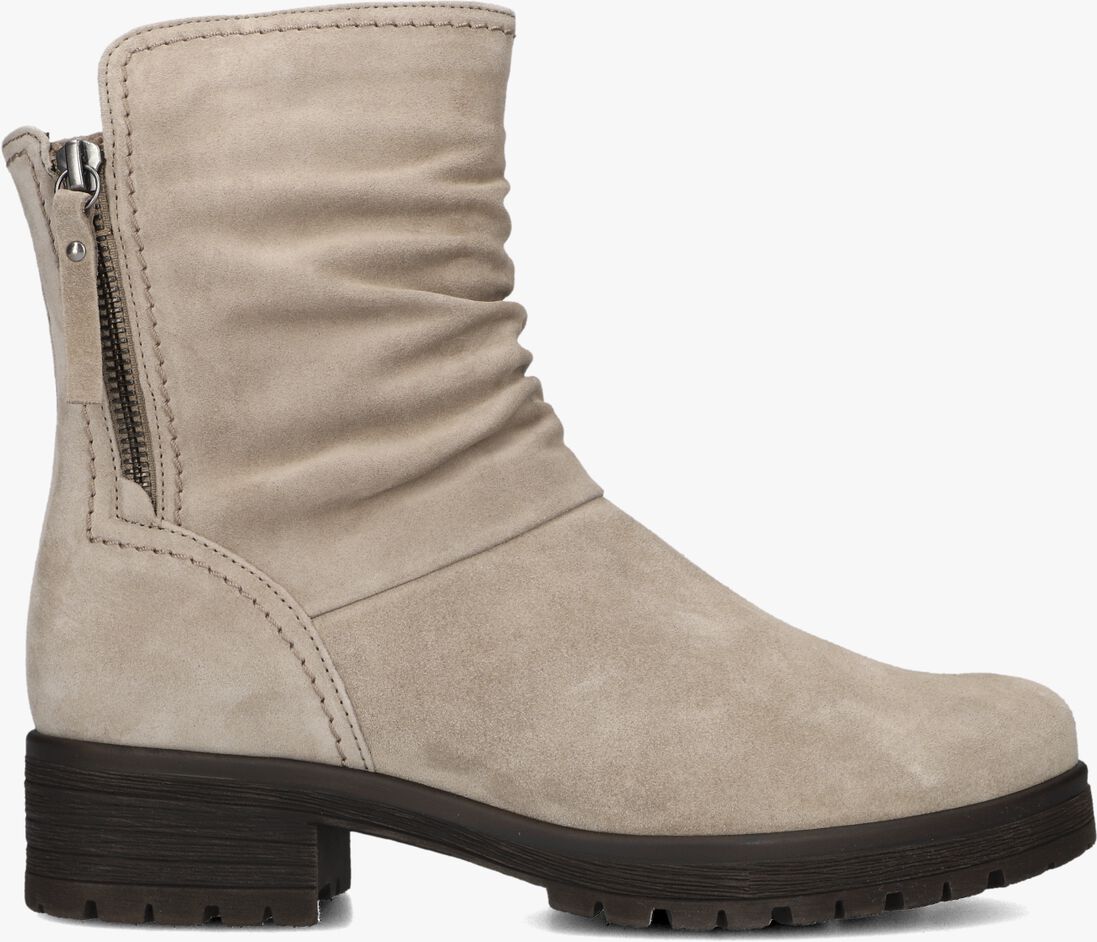 beige gabor enkellaarsjes 092