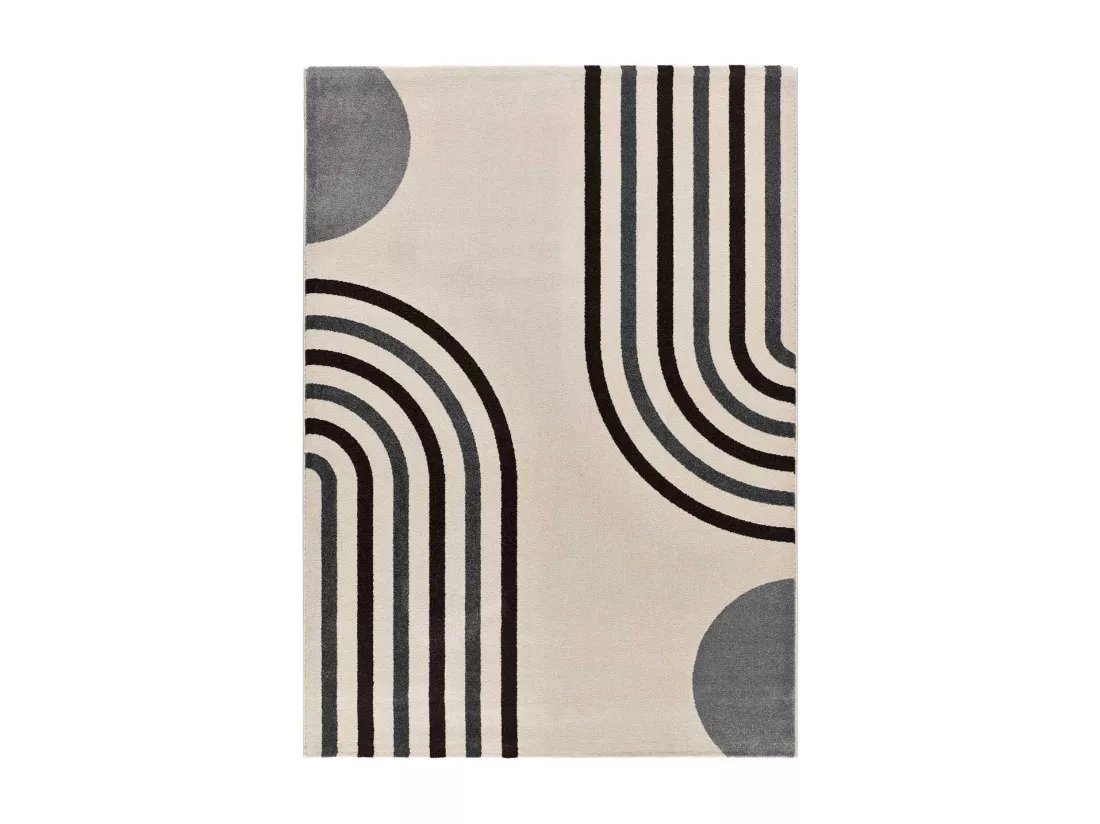 Tapis intérieur - scandinave - blanc - 160 x 230 cm - GARDEN