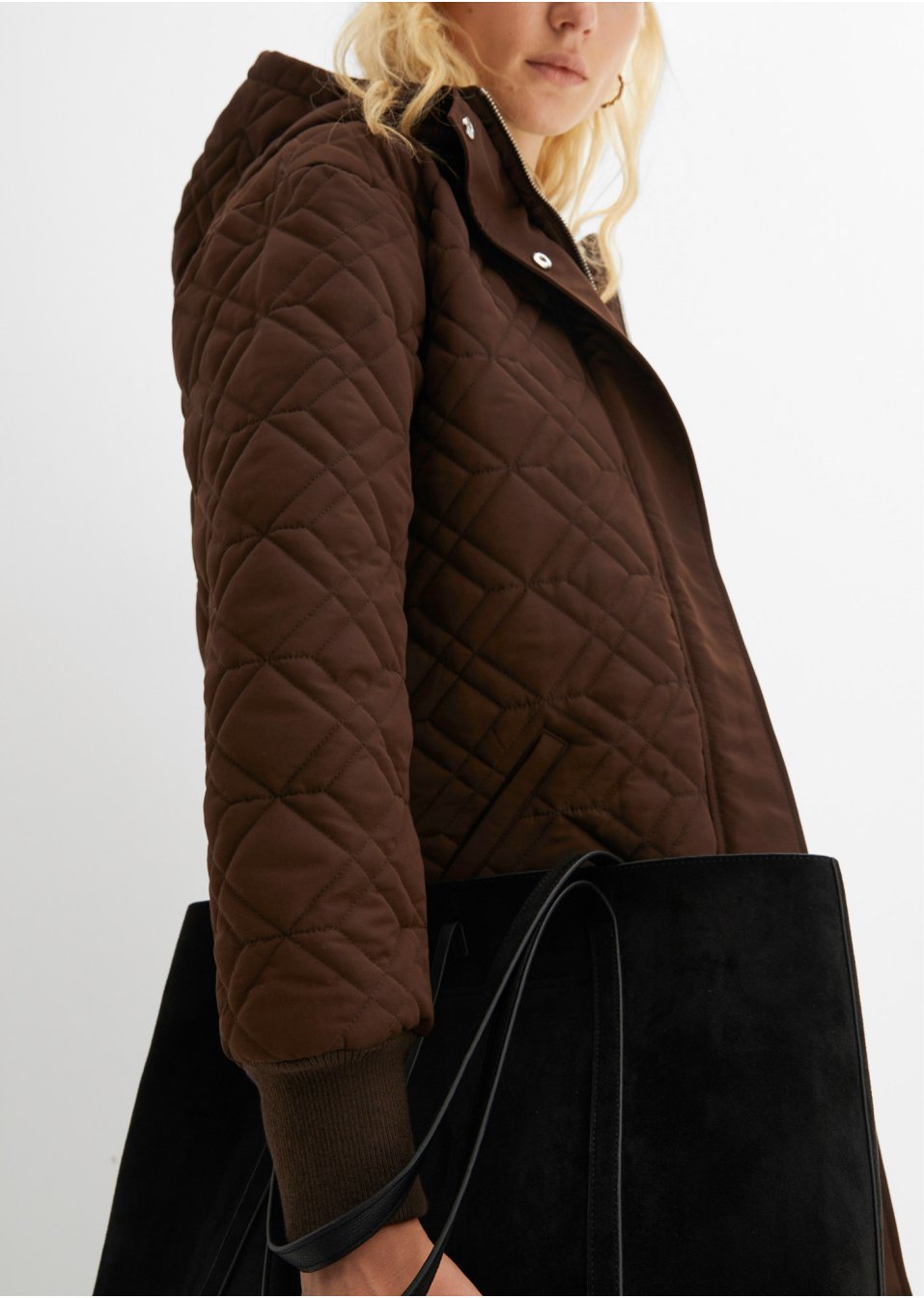 Manteau matelassé avec polyester recyclé