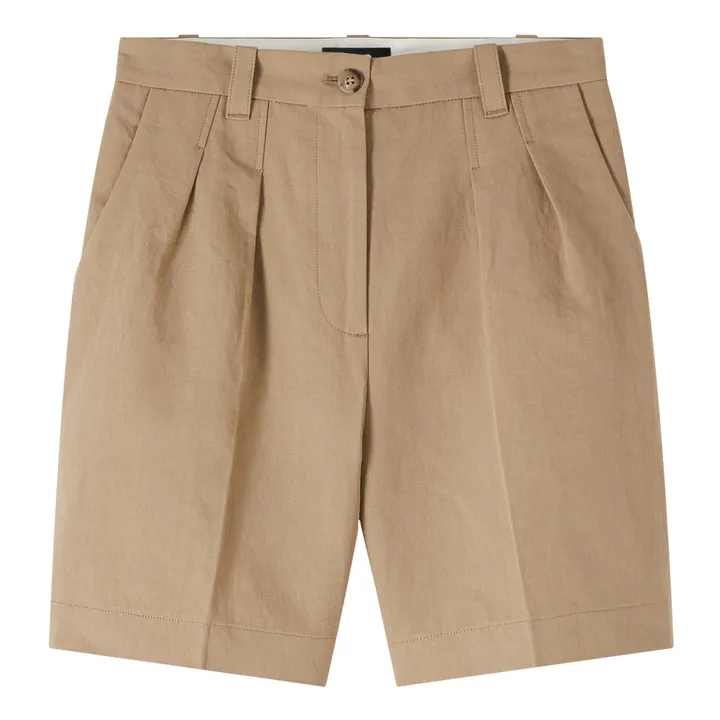 A.P.C. Short Nola Coton et Lin | Beige