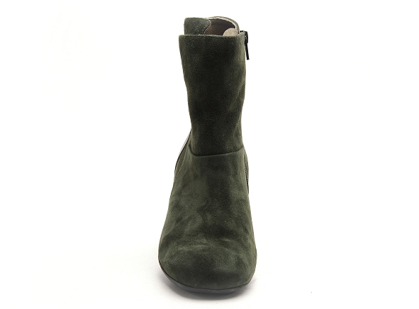 Think boots bottine talons femme 6847000 vert