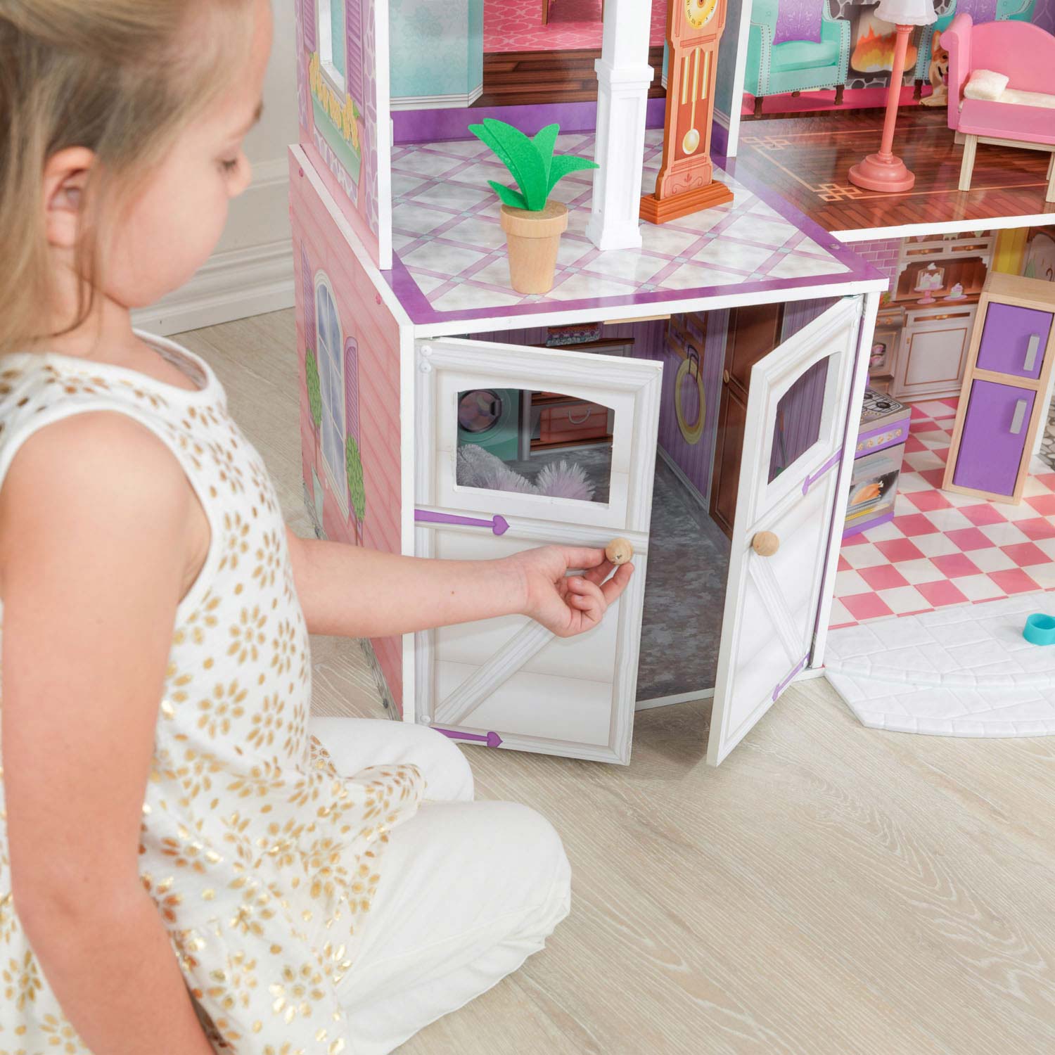 KidKraft Houten Poppenhuis Country Estate