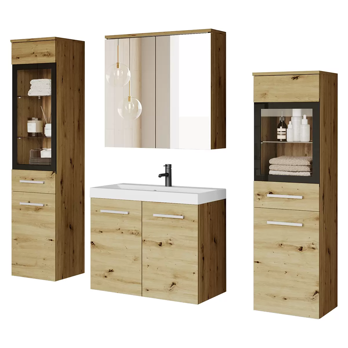 Badezimmer Madrid II Artisan Eiche