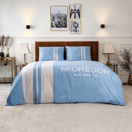 Dekbedovertrek McGregor Queens - Blauw