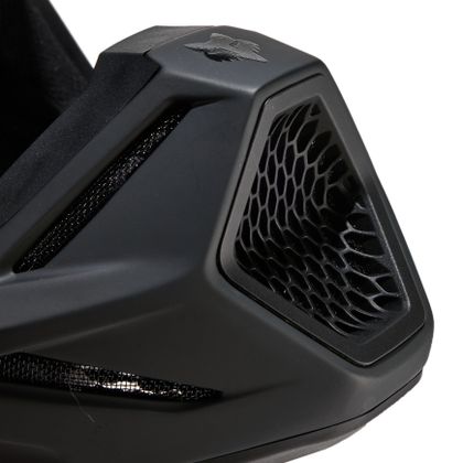 Casque cross Fox V3 - STREAK - YOUTH - Noir