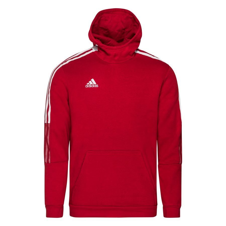 adidas Sweat à Capuche Tiro 21 - Rouge/Blanc