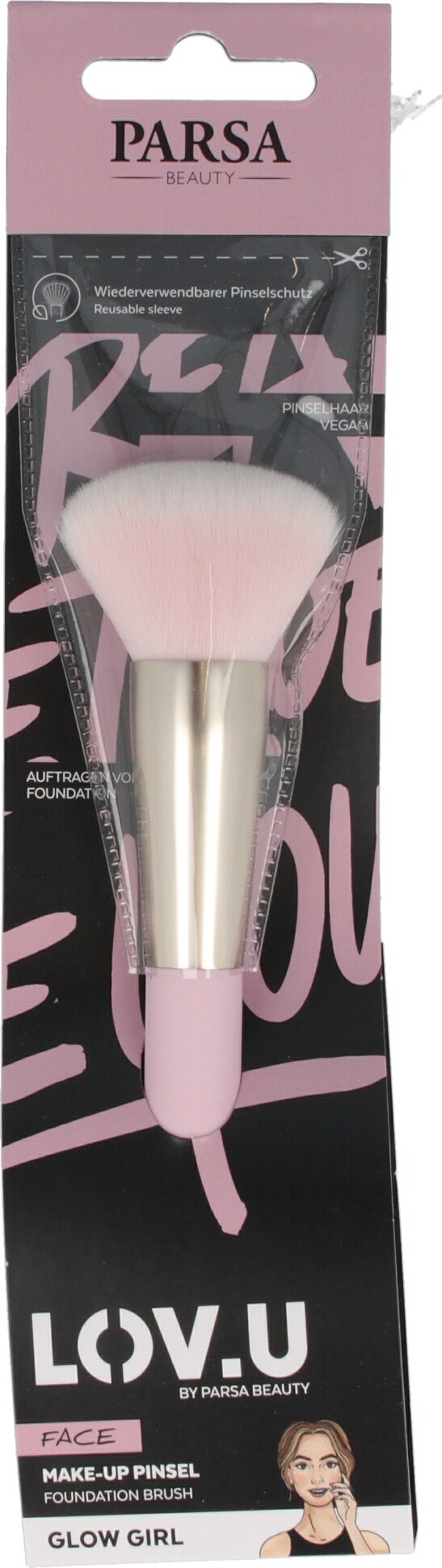 Makeup Børste - Pink - Lov.U - Parsa Beauty
