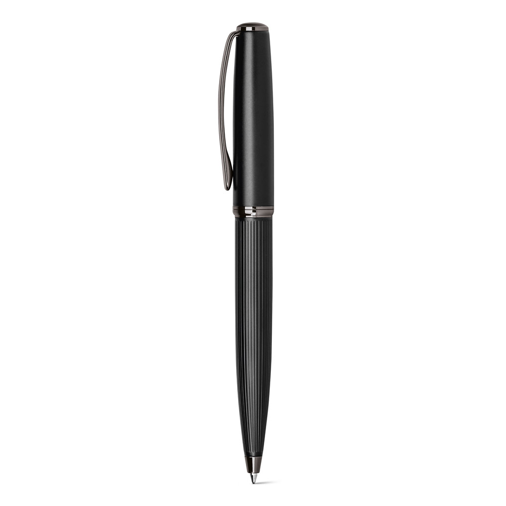 hi!dea 81194 - Jeu de stylo et de roller en métal avec mécanisme twist