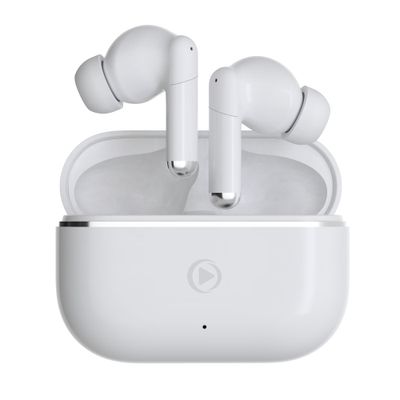 Force Play - Kit main libre - écouteur sans fil bluetooth - blanc