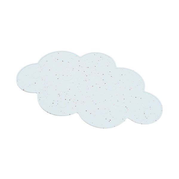 Done by Deer Silicone Placemat - Confetti - Blue