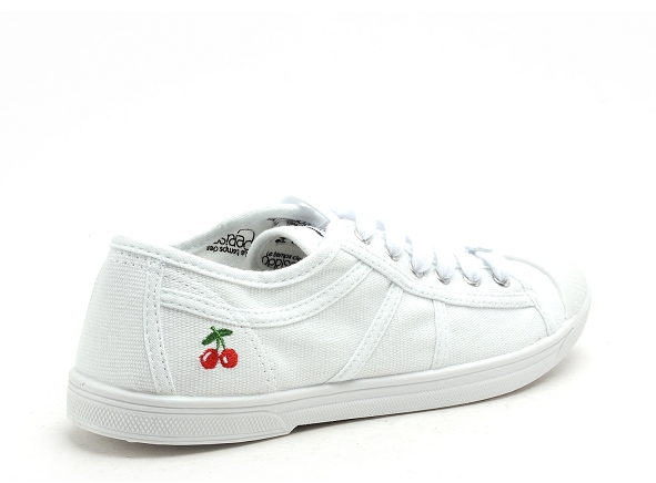 Le temps des cerises basses femme ltc basic 02 blanc