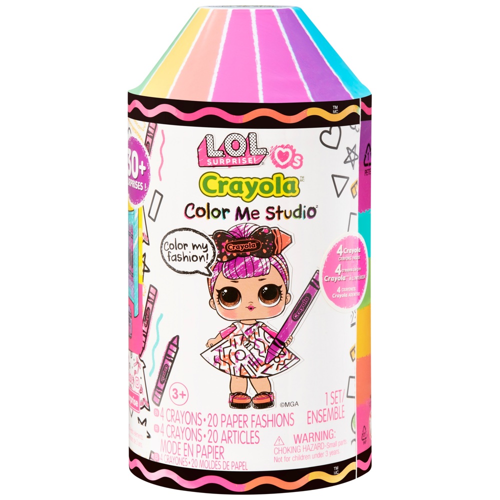 LOL Surprise! Liebt das Crayola Colour Me Studio Sortiment