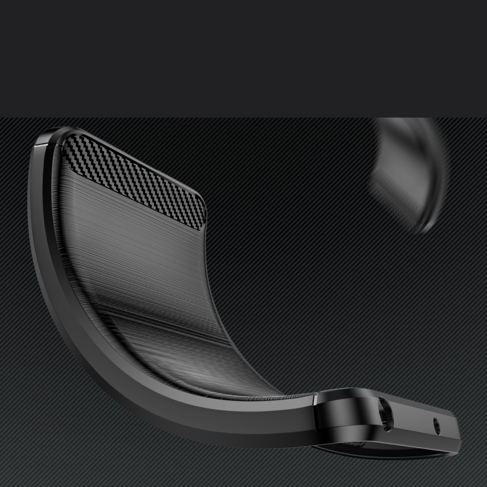 Samsung Galaxy S23 FE Gummi Case Schutzhülle Carbon Look - Schwarz