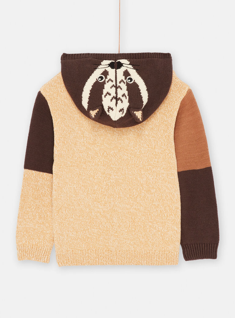 Pull color block pour enfant garçon