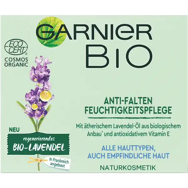 Anti-Falten Feuchtigkeitspflege regenerieredes Bio-Lavendel