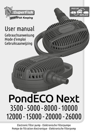 Superfish Pond Eco Next 20.000-150W   GRATIS Vijver Bacteriën!