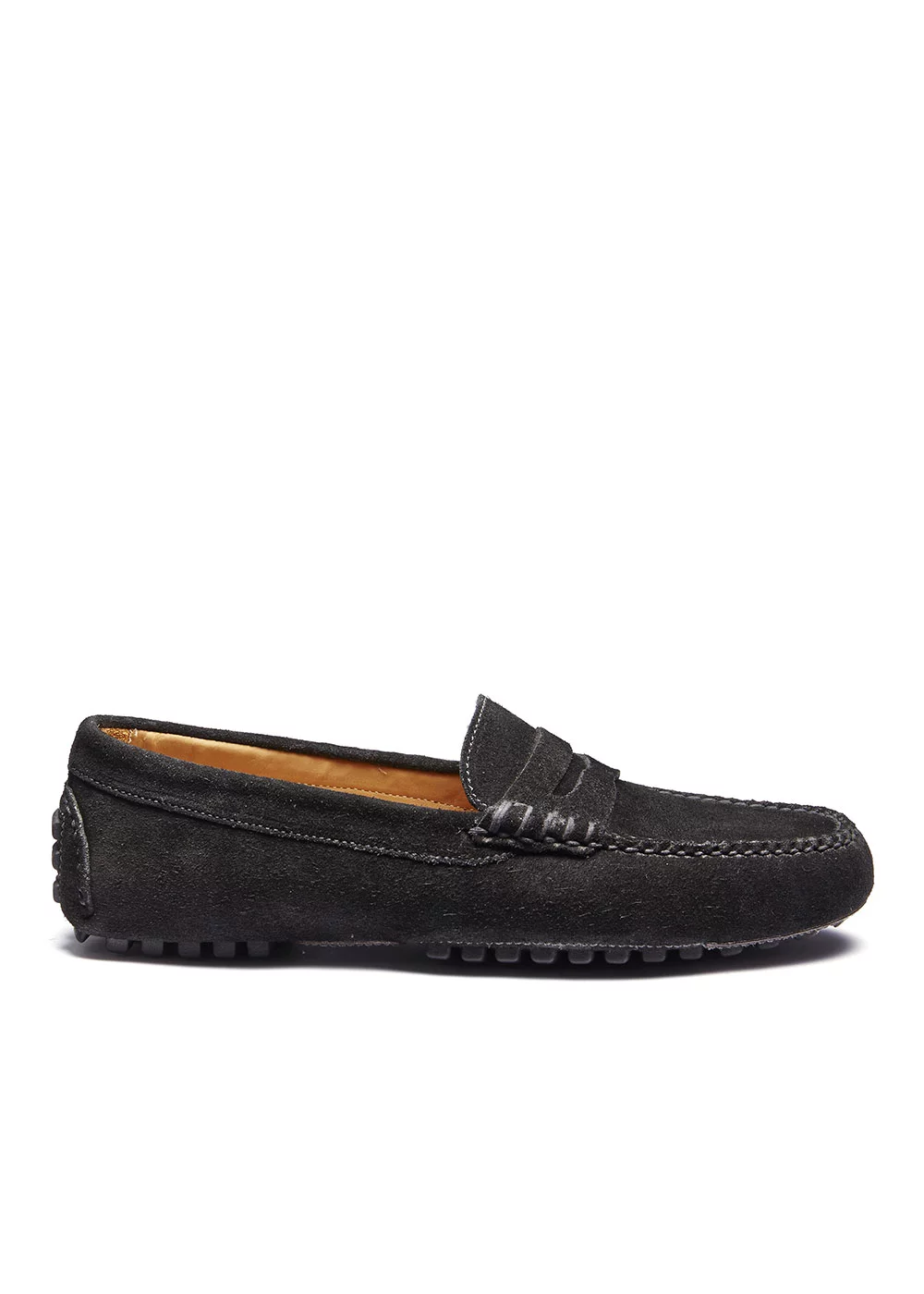 BUCK DRIVER VELOURS NOIR