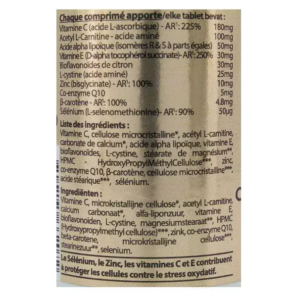Vit'all+ Anti Oxy E Ultra Vital 50 comprimidos