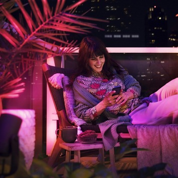 Philips Hue outdoor Lily startset prikspot 1x8W zwart