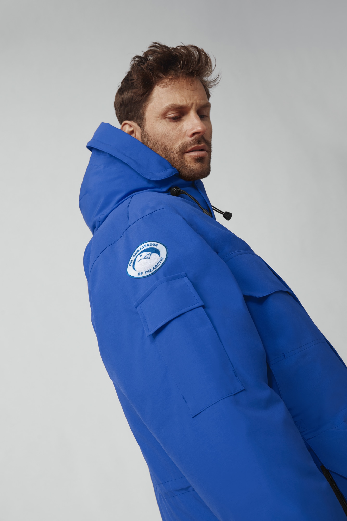 Canada Goose Expedition Parka Men PBI Blue