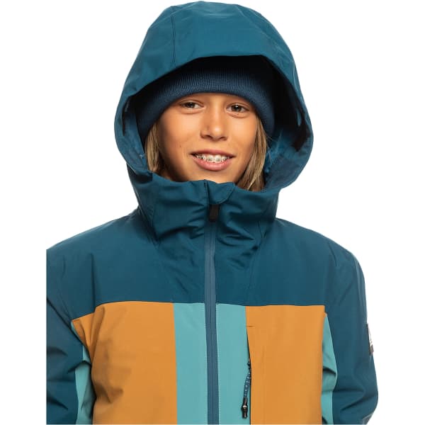 Veste de ski QUIKSILVER AMBITION YOUTH SNJT MAJOLICA BLUE
