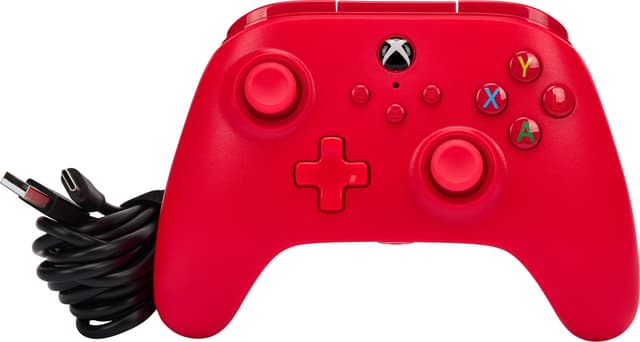 PowerA Xbox USB-C kablet gamepad (rød)