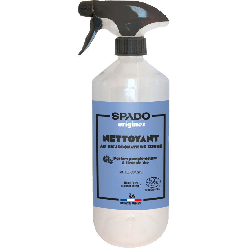 Bicarbonate de soude Spado Parfum pamplemousse et fleur de thé - Spray 750 ml