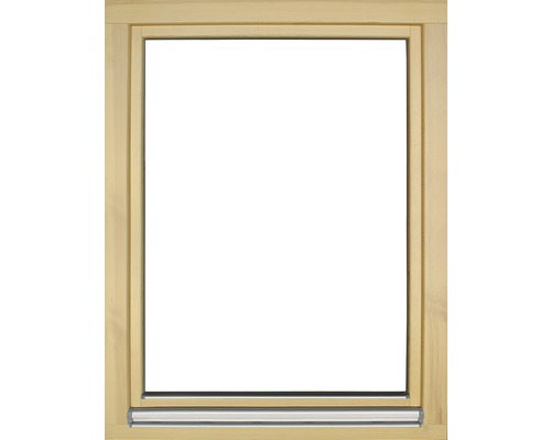 Houten raam, grenen, gelakt, 1050x1350 mm, DIN links