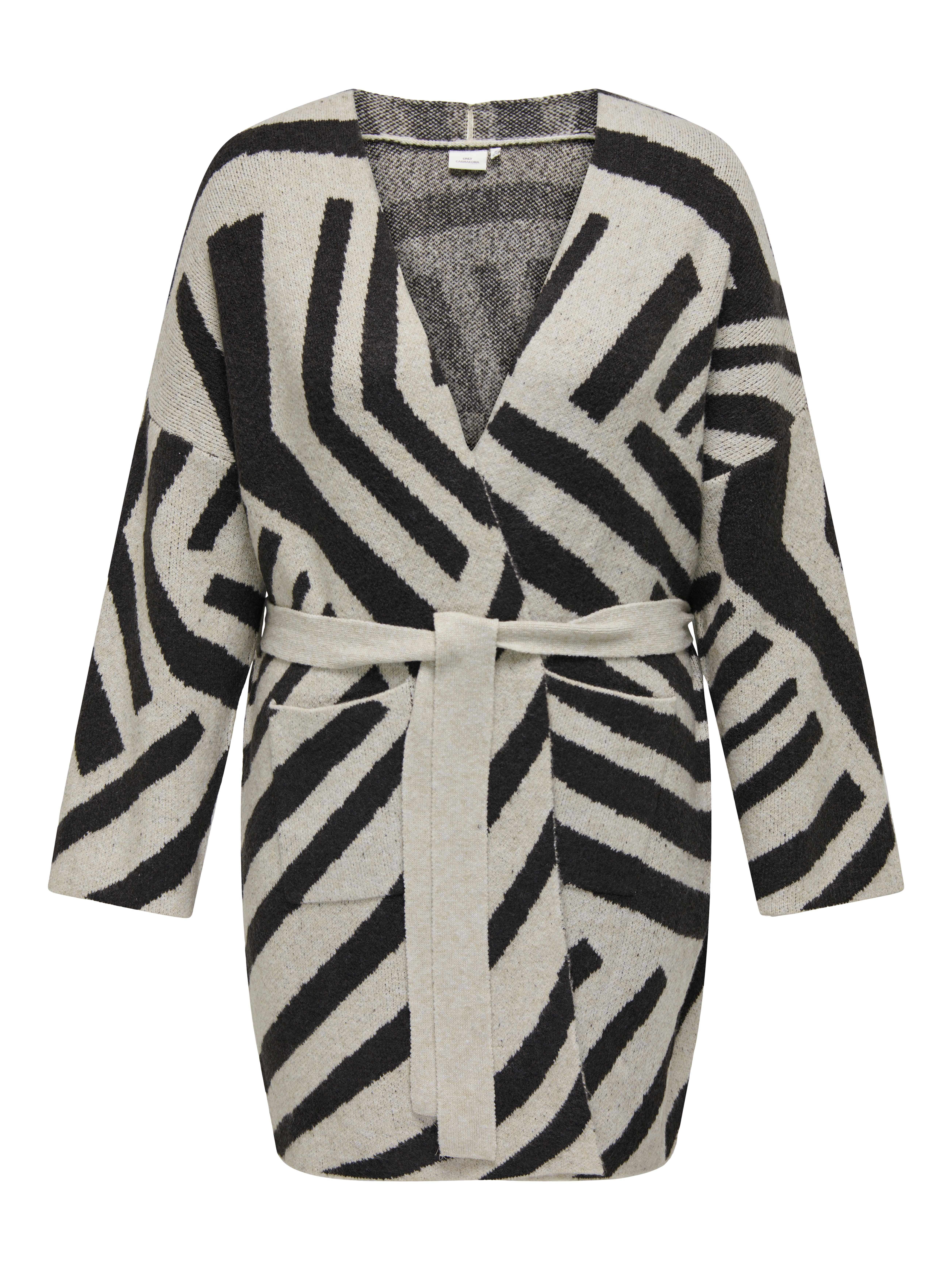 CARGEORGINA Strickjacke Oatmeal