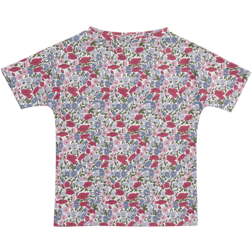 Køb Petit Crabe Poppy & Daisy P Luna Boatneck Uv-T-Shirt - Lavet af Liberty© Stof