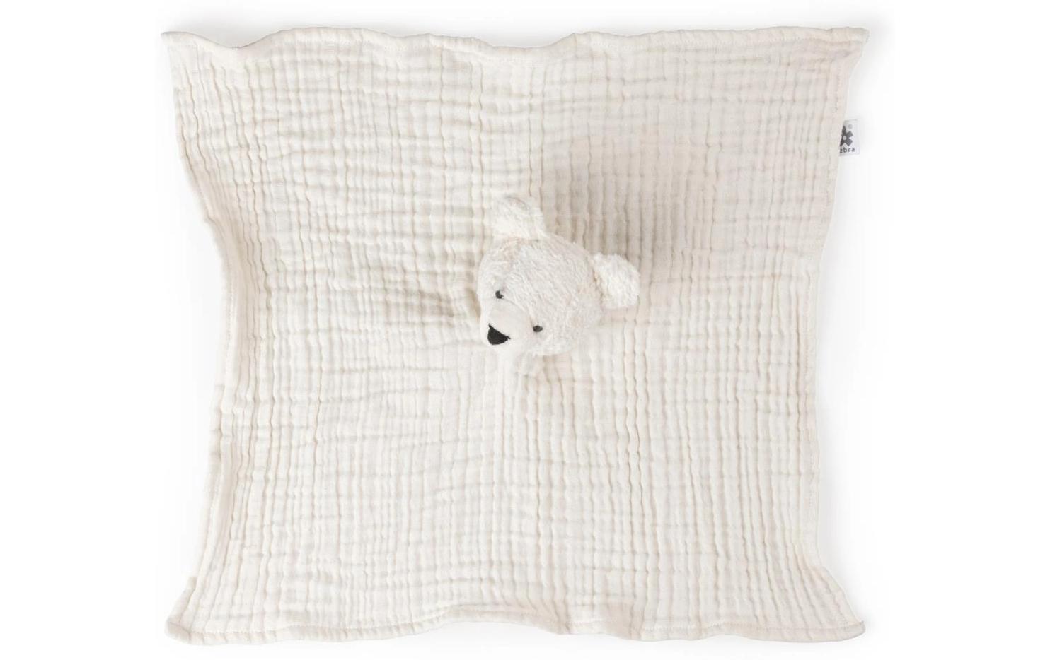 Schmusetuch Beary der Eisbär WeissIdealer Begleiter für Babys
