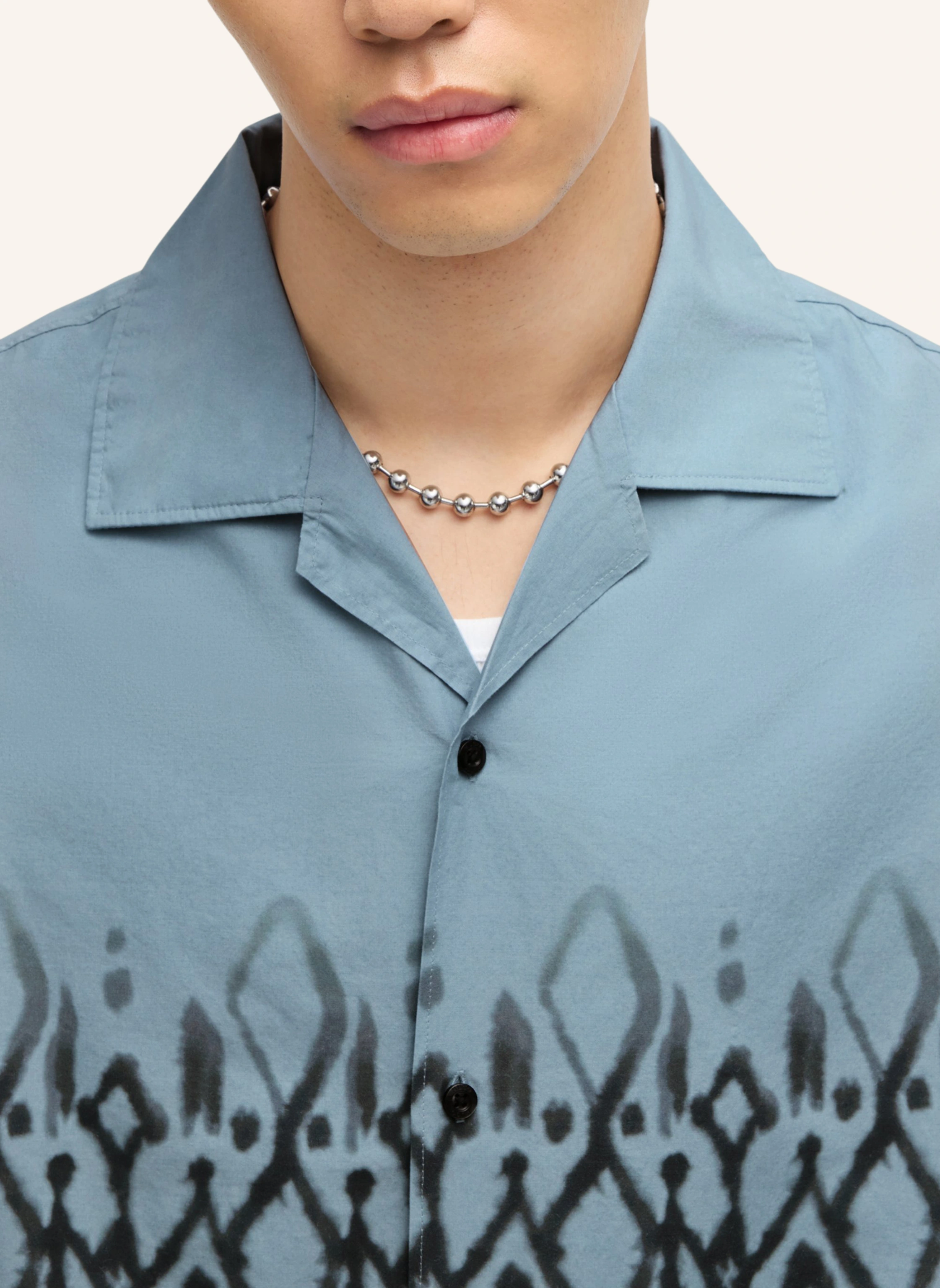 HUGO Casual Hemd ESPINO Oversize Fit