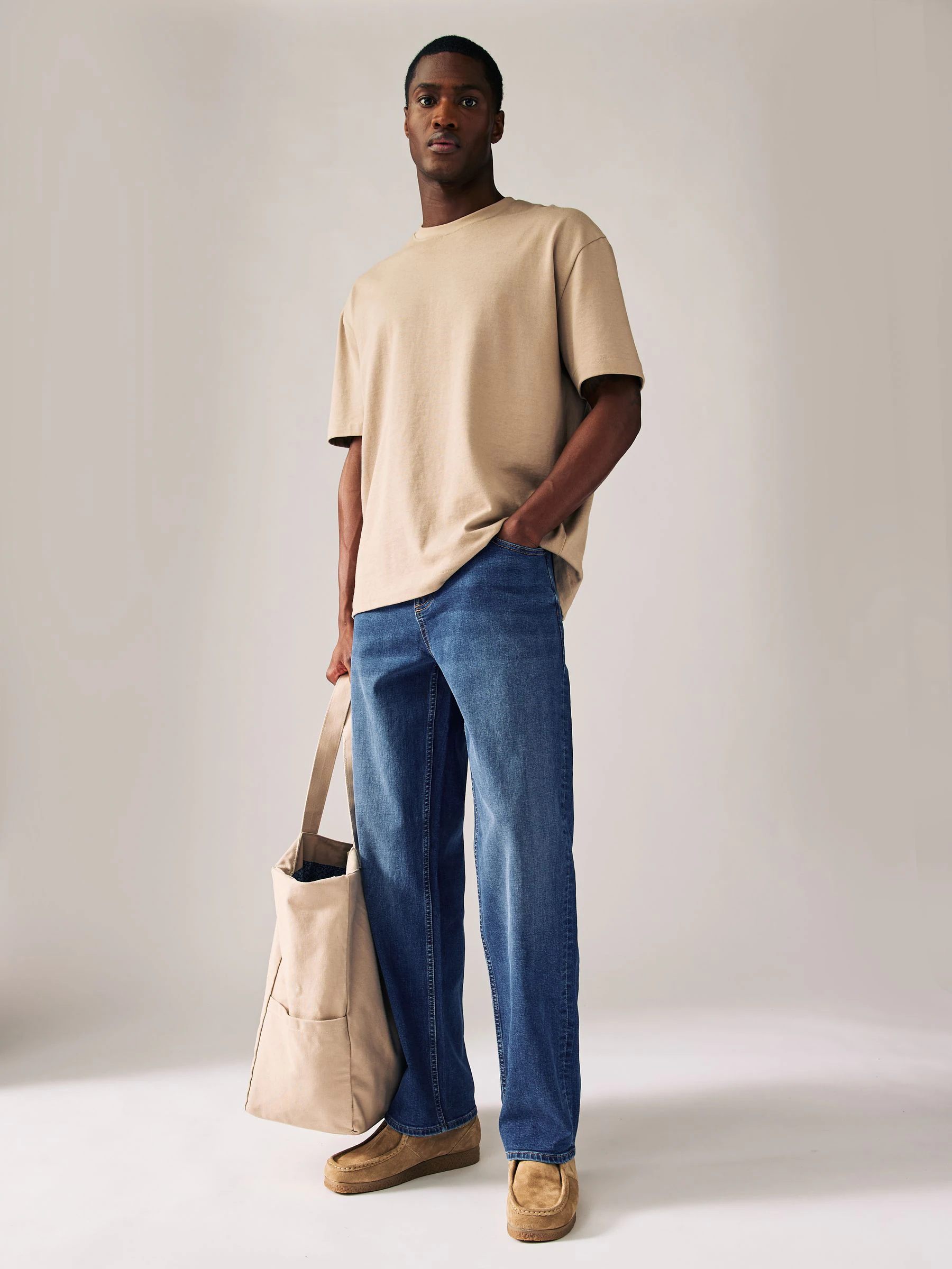 Blue Authentic - Klassieke stretchy Jeans met relaxed fit