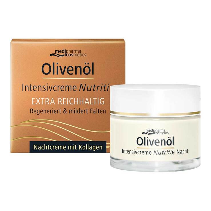 Olivenöl Intensivcreme Nutritiv Nachtcreme, 50 ml