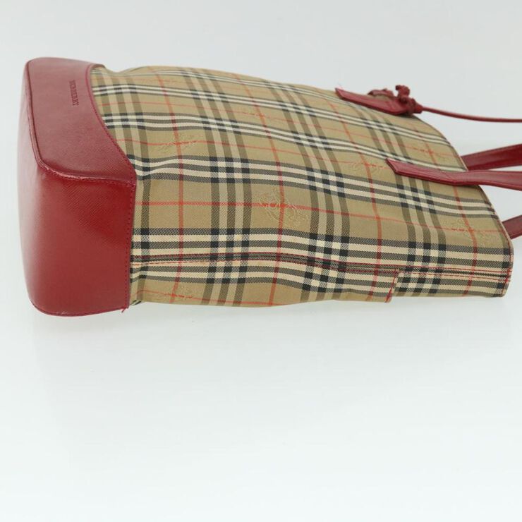 Burberry Vintage Burberry Shoulder Bag Red