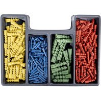 Kit forets & chevilles, 300 pièces