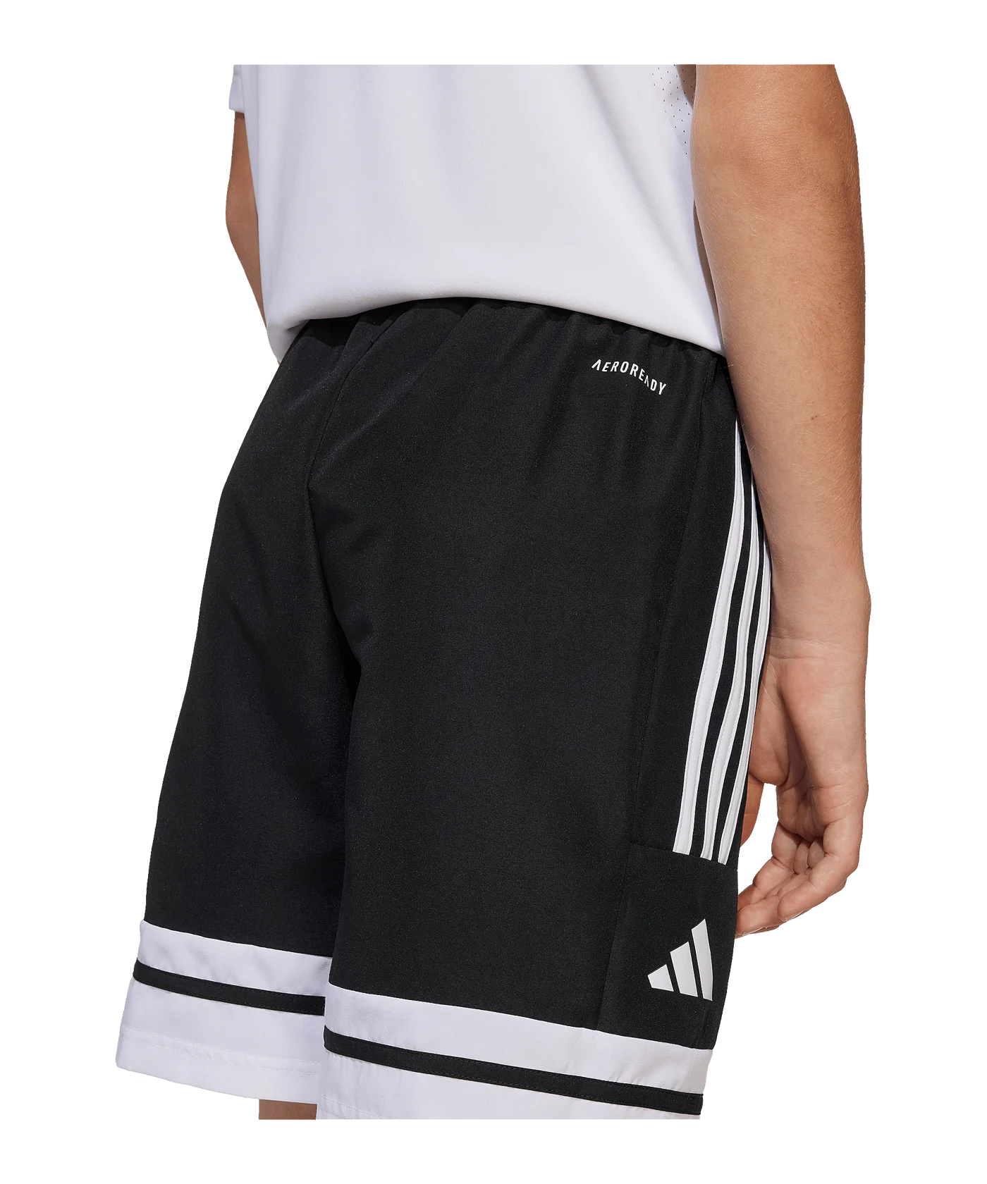adidas Squadra 25 Downtime Short Kids Schwarz