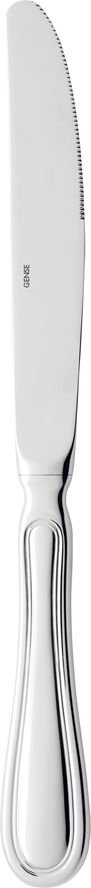 Gense Oxford bordkniv blank stål L24cm Stål