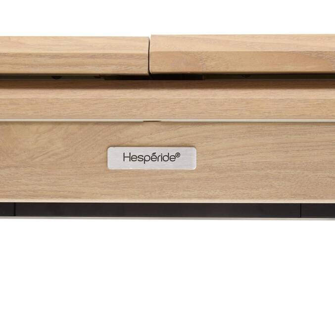 Table de jardin extensible rectangulaire AXIOME Argile / Honey