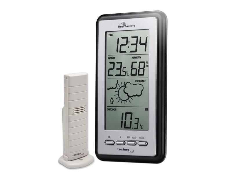 Technoline Wetterstation MA 10430 Wetterstation mit manueller Einstellung der Funkuhr