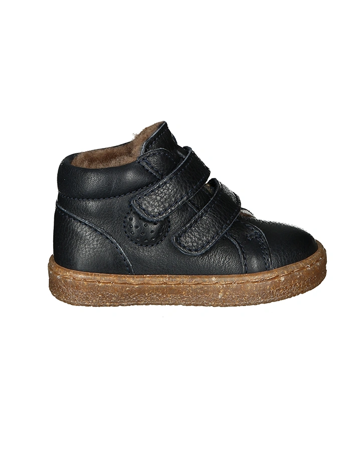 Lauflern-Schuhe VELCRO MINI gefüttert in navy
