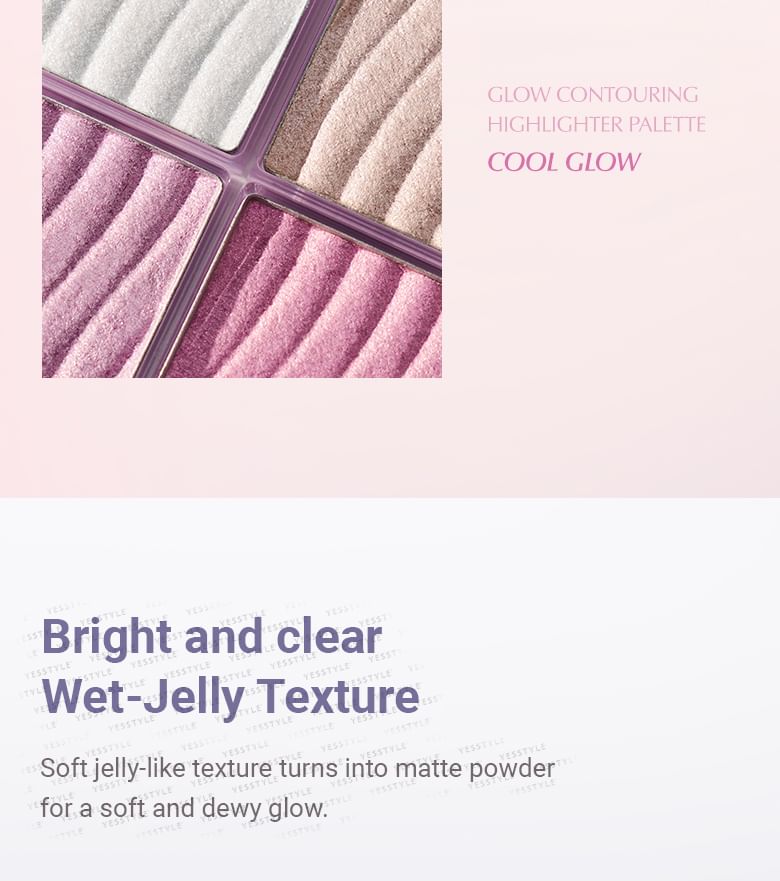 WAKEMAKE - Glow Contouring Highlighter Palette - 2 soorten
