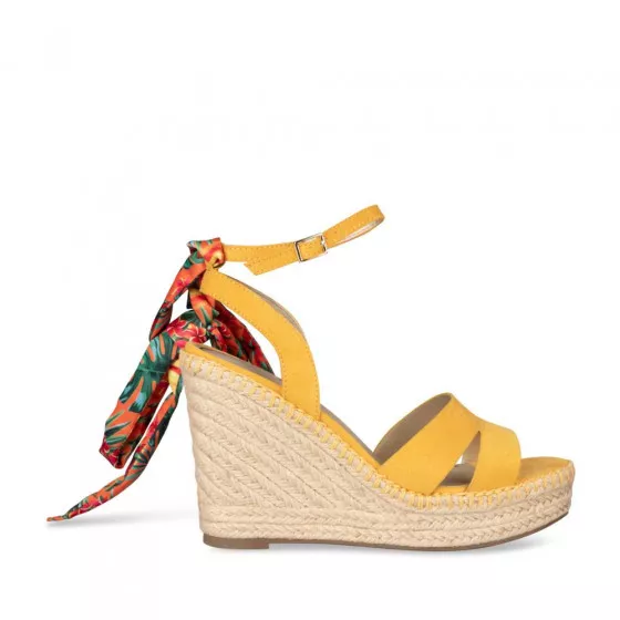 Sandales JAUNE LADY GLAM