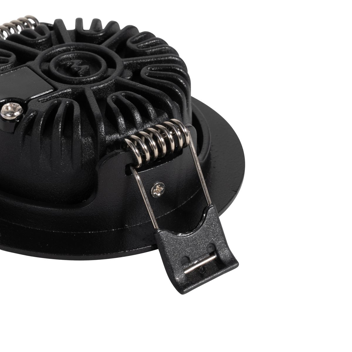 Inbouwspot zwart kantelbaar 8,2cm incl. LED dim to warm IP54 ultra slim - Pupil