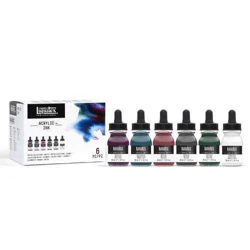 Liquitex® Ink Colour-Sets, 6 x 30 ml